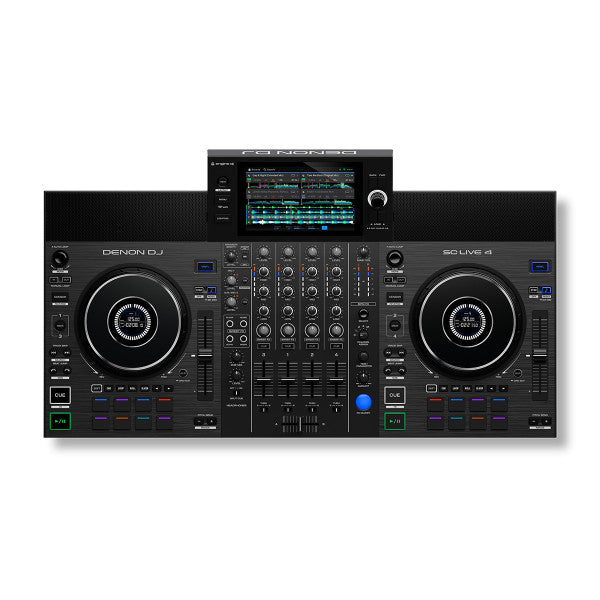 Denon DJ SC LIVE 4 – Système DJ autonome 4 voies, WiFi et haut-parleurs intégrés