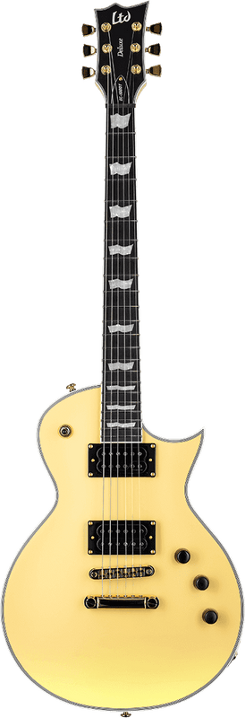 Guitare Électrique Ec-1000 Ctm Vintage Gold Satin