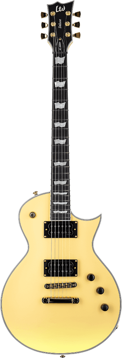 Guitare Électrique Ec-1000 Ctm Vintage Gold Satin