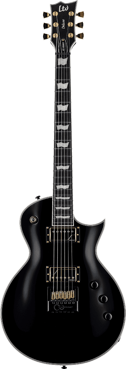 Guitare Électrique Ec-1000 Ctm Evertune Black