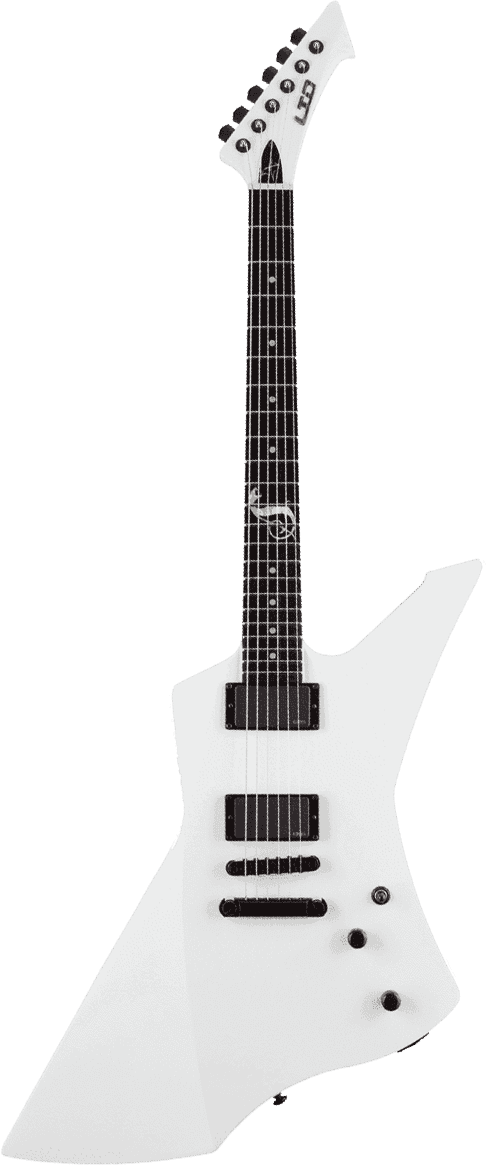 Signature James Hetfield Snakebyte White