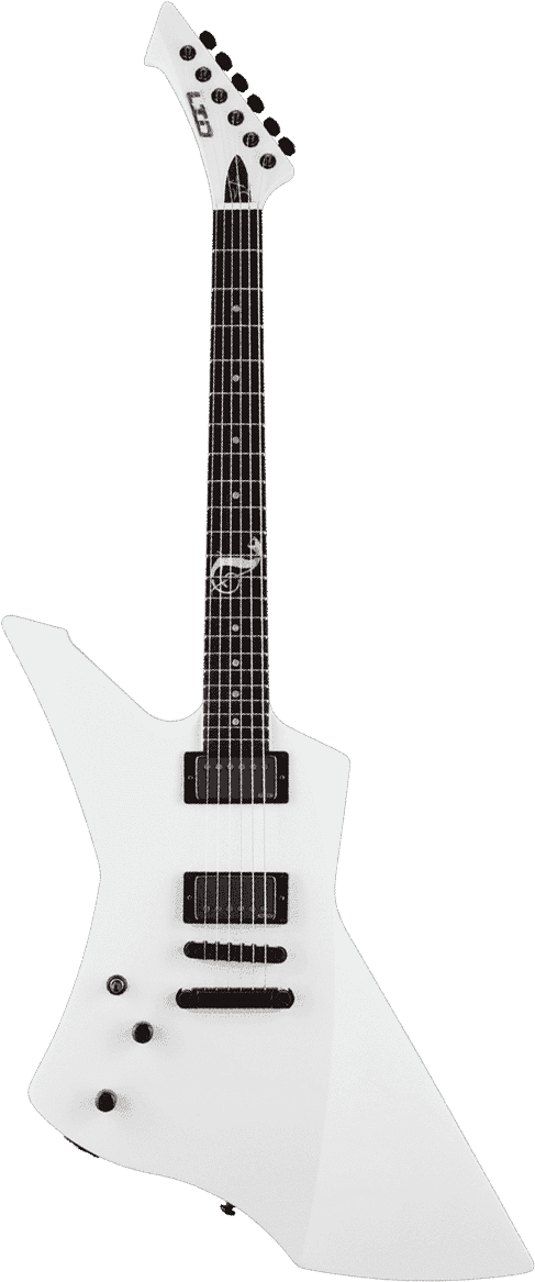 Signature James Hetfield Snakebyte White Gaucher