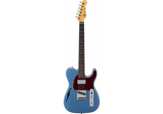 Guitare Electrique Tribute ASAT Classic Bluesboy Semi-Hollow Lake Placid Blue