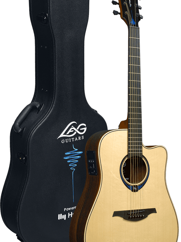 Hyvibe 30 Dreadnought Cutaway Electro