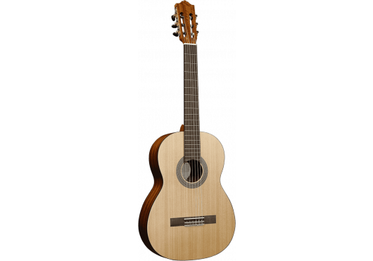 SANTOS Y MAYOR Guitare classique naturelle 4/4 gaucher GSM 7-LH