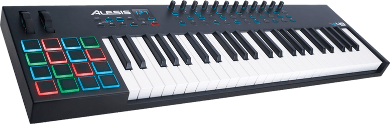 Clavier-Maître Usb Midi 49 Notes, 16 Pads, 12 Pot., 36 Boutons Assignables