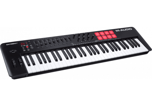 Clavier maître USB-Midi 61 notes 8 pads/pots/faders