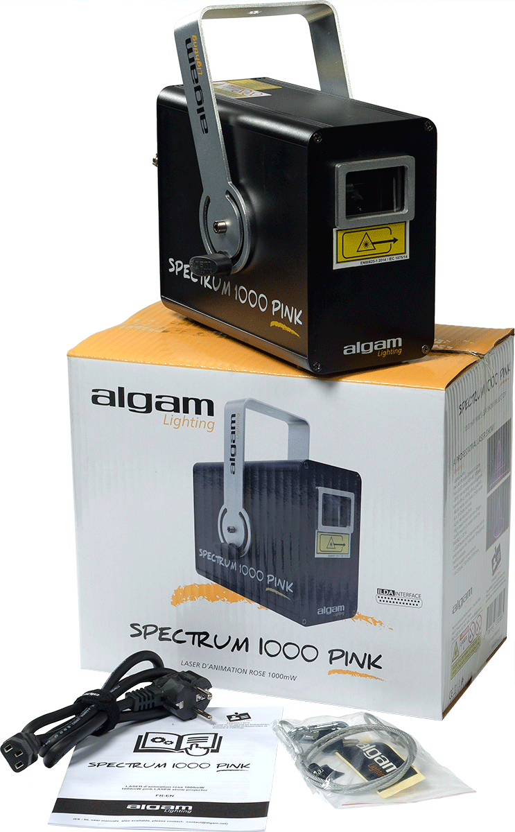 Laser d'animation LAL SPECTRUM1000PINK