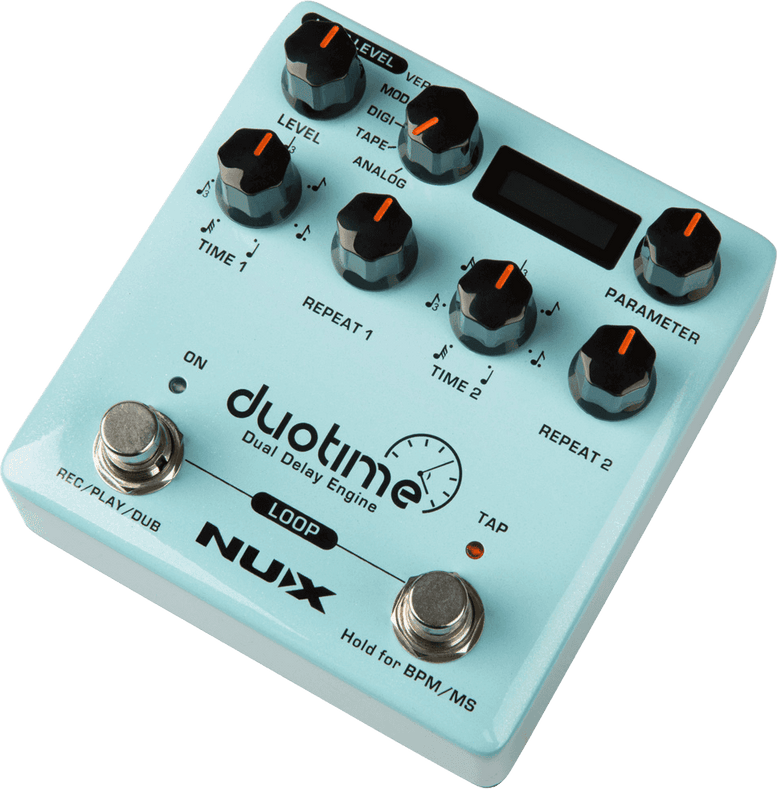 Pédale De Delay Double & Fonction Looper
