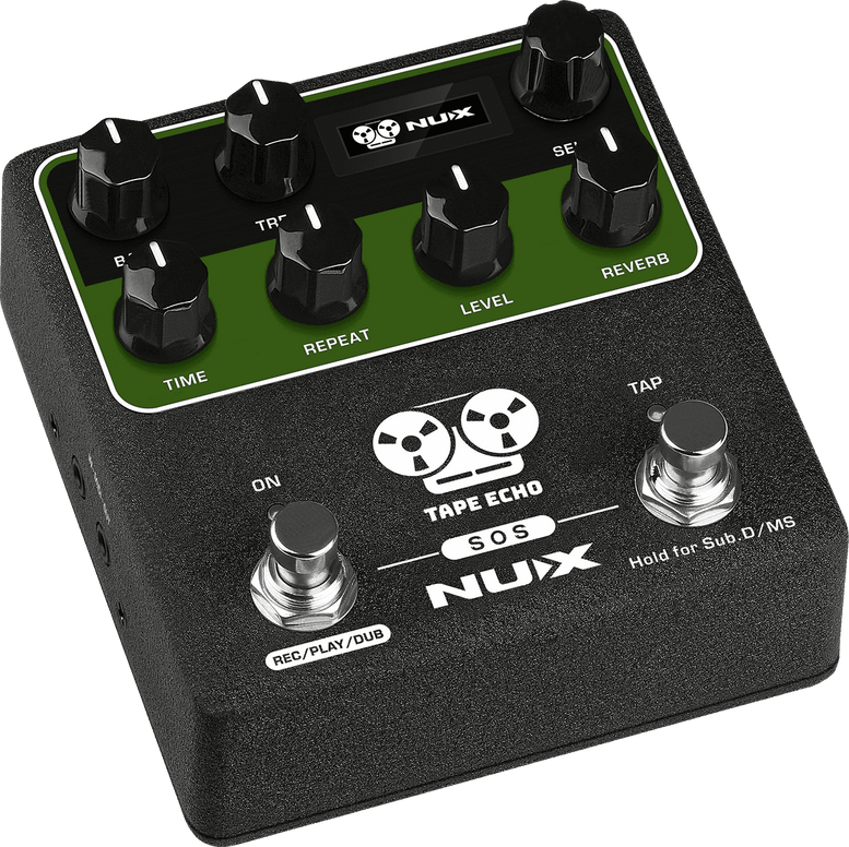 Pédale De Delay Numérique Type Tape Echo