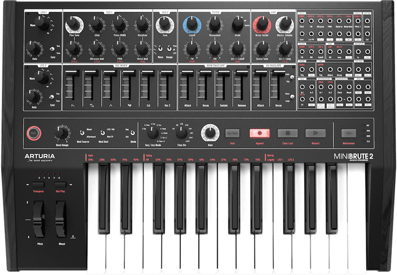 Synthétiseur Analogique Minibrute 2 Noir Edition