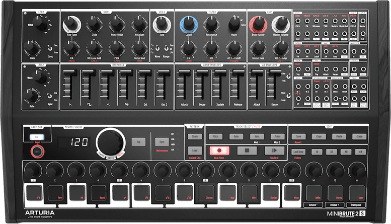 Synthétiseur Analogique Minibrute 2S Noir Edition