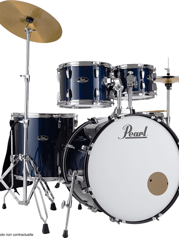 Batterie Roadshow Rock 22" + Pack Sabian Solar Royal Blue Metallic