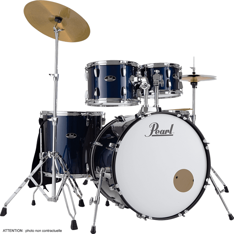 Batterie Roadshow Rock 22" + Pack Sabian Solar Royal Blue Metallic