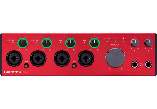 Interface Clarett + 4Pre USB-C