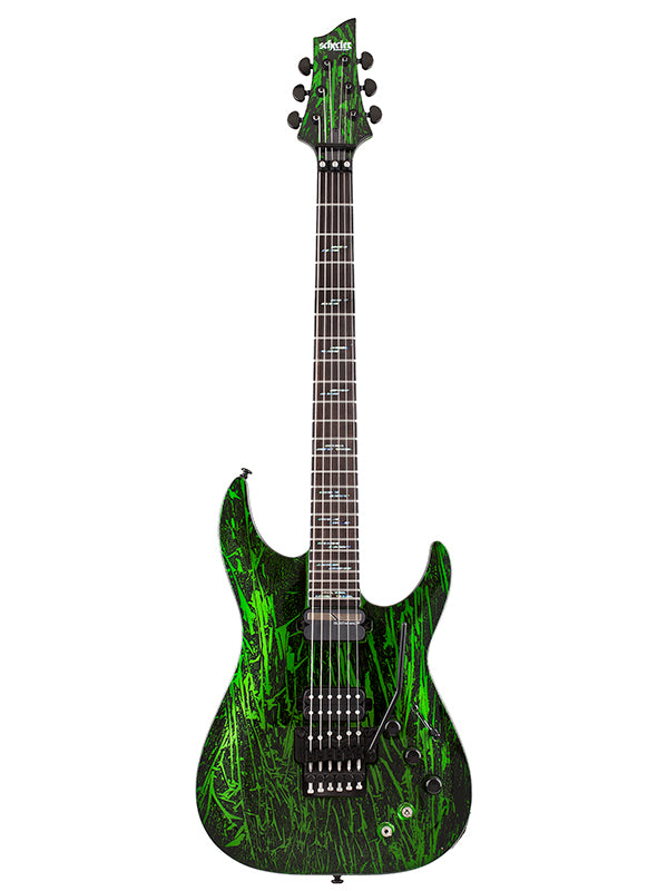 C-1 Silver Mountain Floyd Rose, Micro Sustainiac - Toxic Venom