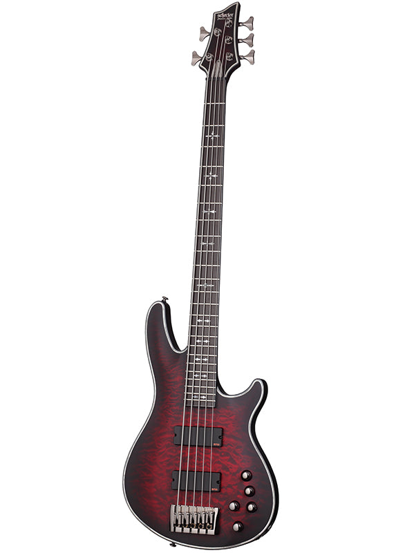 Hellraiser Extreme 5 Basse - Crimson Red Burst Satin