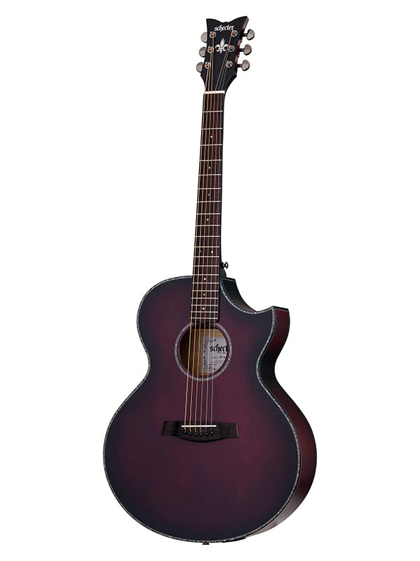 Acoustique Orleans Stage, Preamp Fishman Isys - Vampyre Red Burst Satin