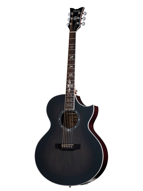 Synyster Gates Acoustique Ga Sc - Trans Black Burst Satin