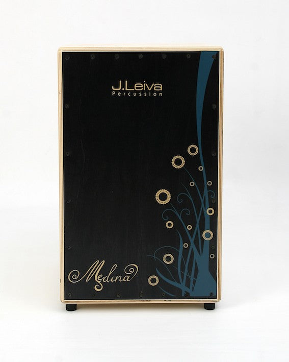 Cajon Medina Black Lacquered