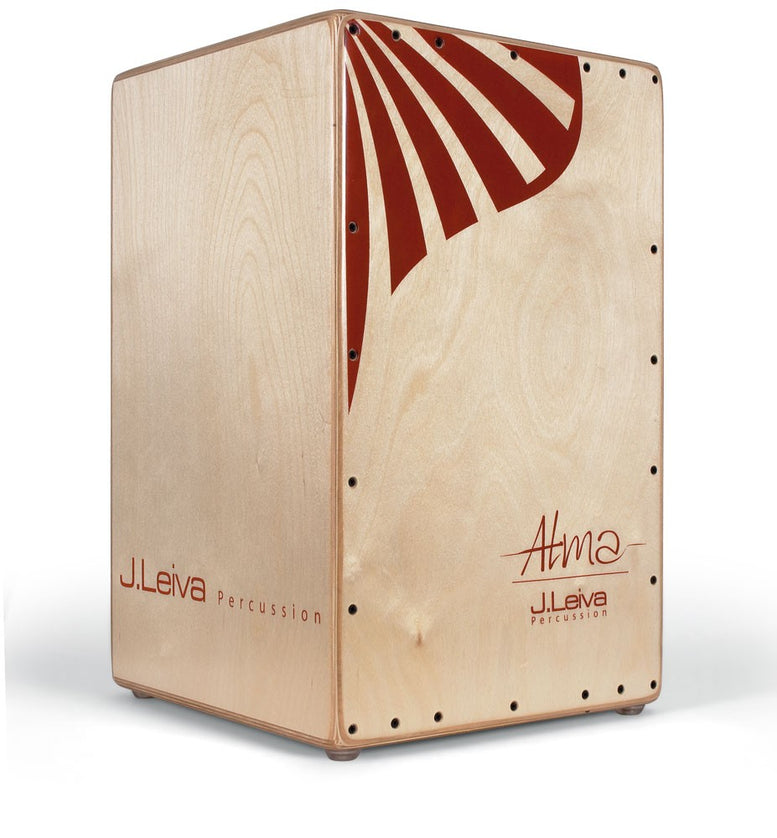 Cajon Alma Red Lacquered