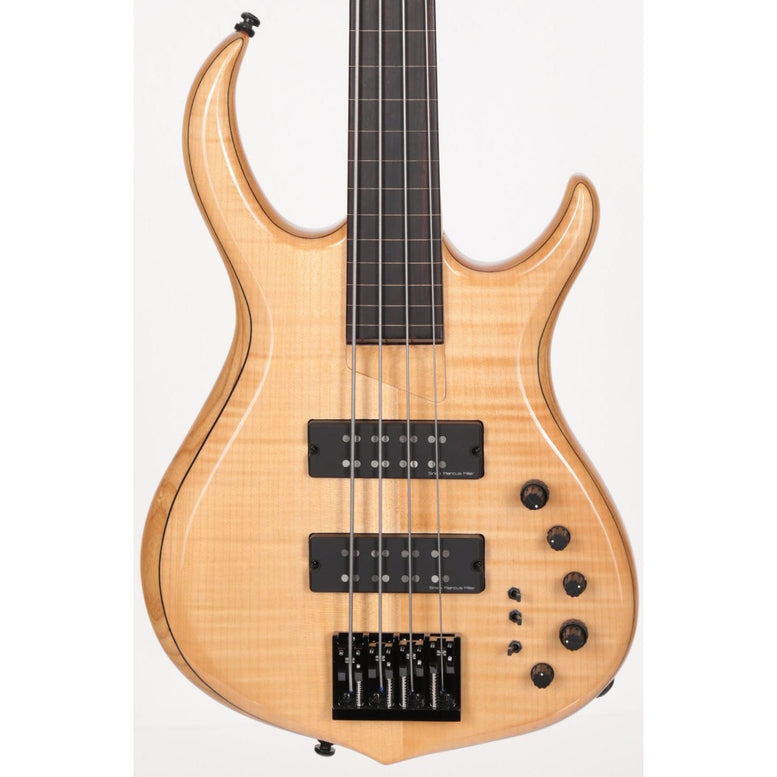 M7 Swamp Ash-4 Fl Nt Natural Fretless