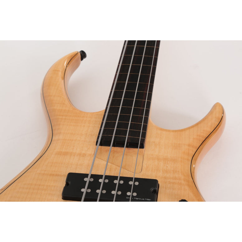 M7 Swamp Ash-4 Fl Nt Natural Fretless