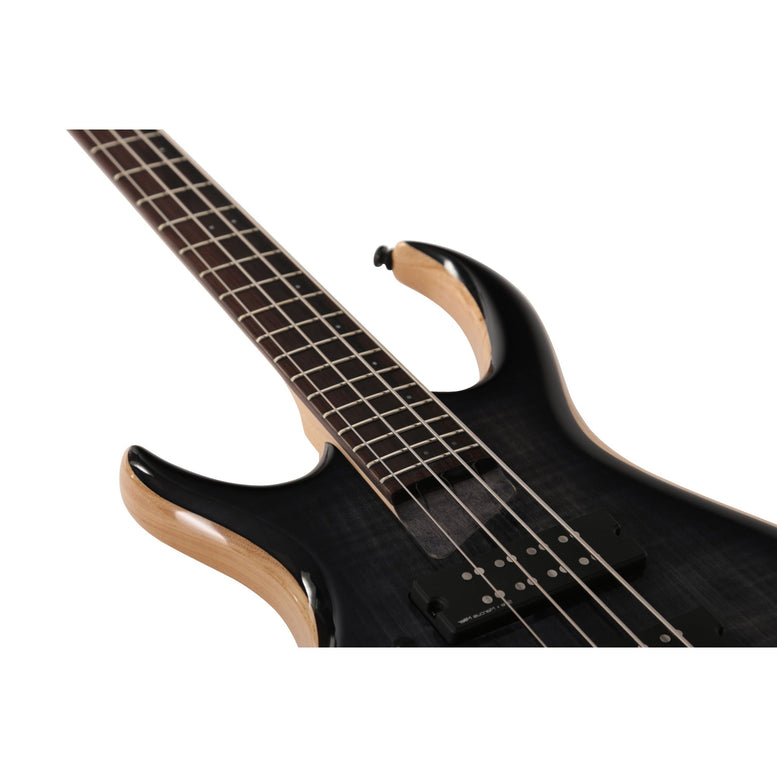 M7 Swamp Ash-4 Lh Tbk Transparent Black Gauchère