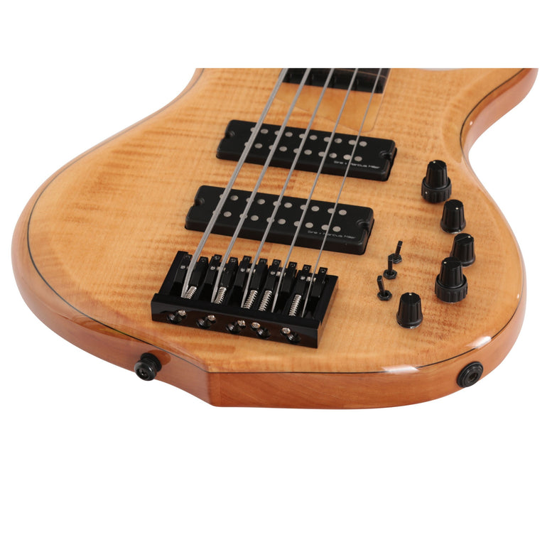 M7 Swamp Ash-5 Fl Nt Natural Fretless