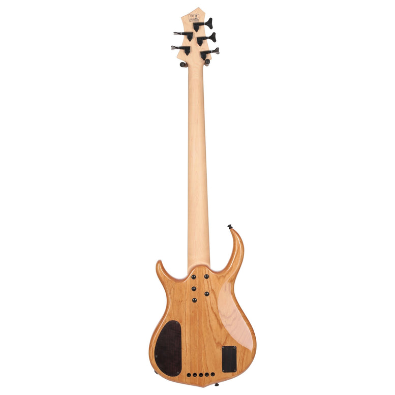 M7 Swamp Ash-5 Fl Nt Natural Fretless