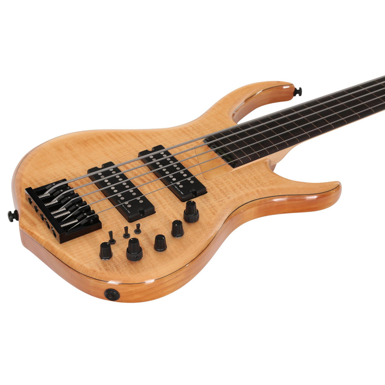 M7 Swamp Ash-5 Fl Nt Natural Fretless