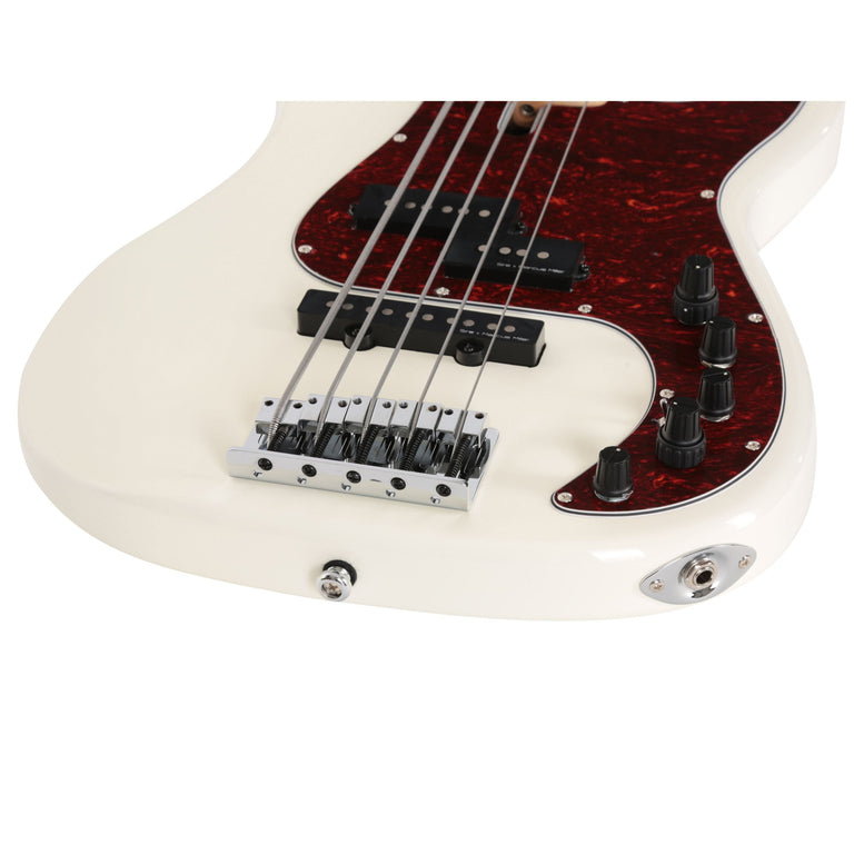 P7 Alder-5 Awh Fl Antique White Fretless