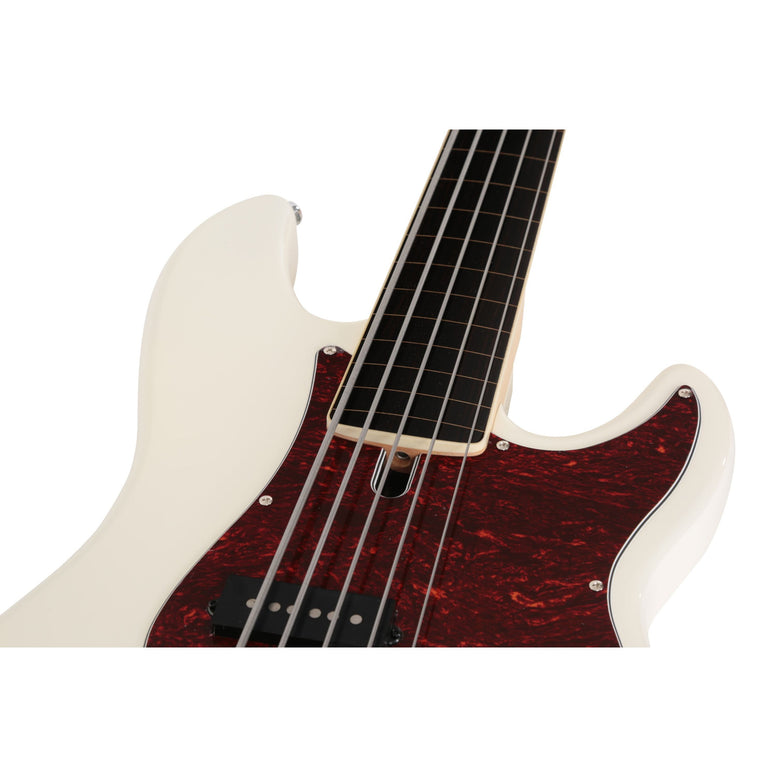 P7 Alder-5 Awh Fl Antique White Fretless