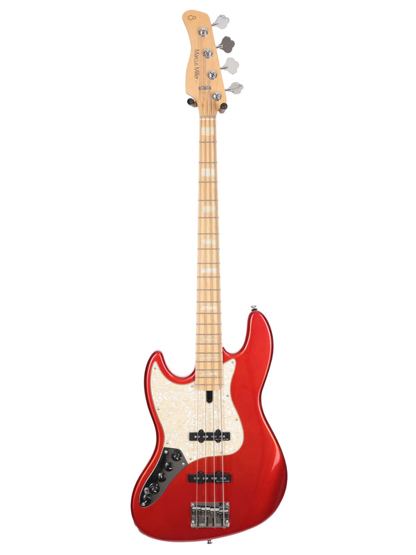 V7 Swamp Ash-4 Lh Bmr Bright Metallic Red Gauchère