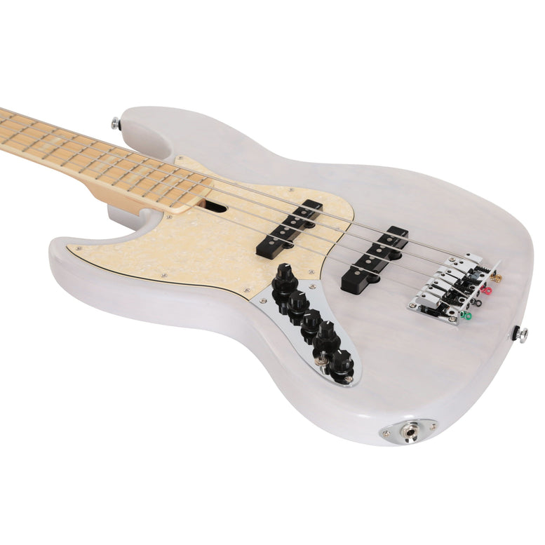 V7 Swamp Ash-4 Lh Wb White Blond Gauchère