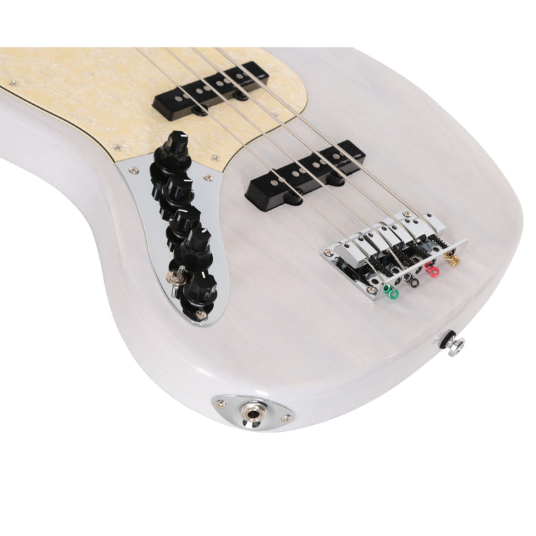 V7 Swamp Ash-4 Lh Wb White Blond Gauchère