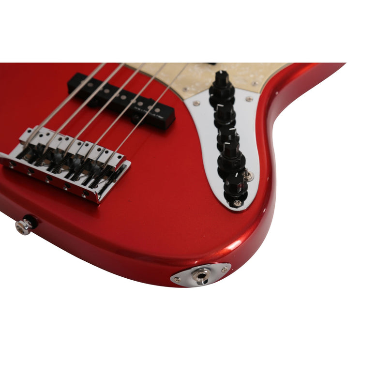V7 Swamp Ash-5 Bmr Mn Bright Metallic Red