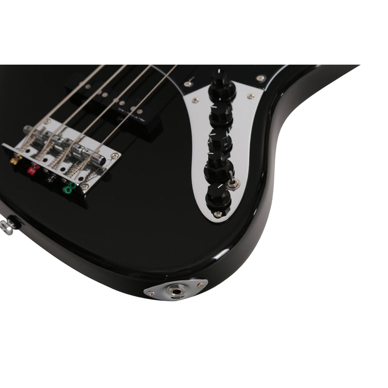 V7 Vintage Alder-4 Bk Mn Black