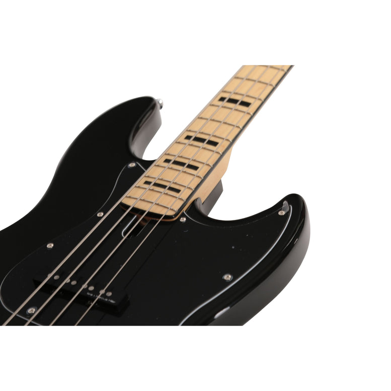 V7 Vintage Alder-4 Bk Mn Black