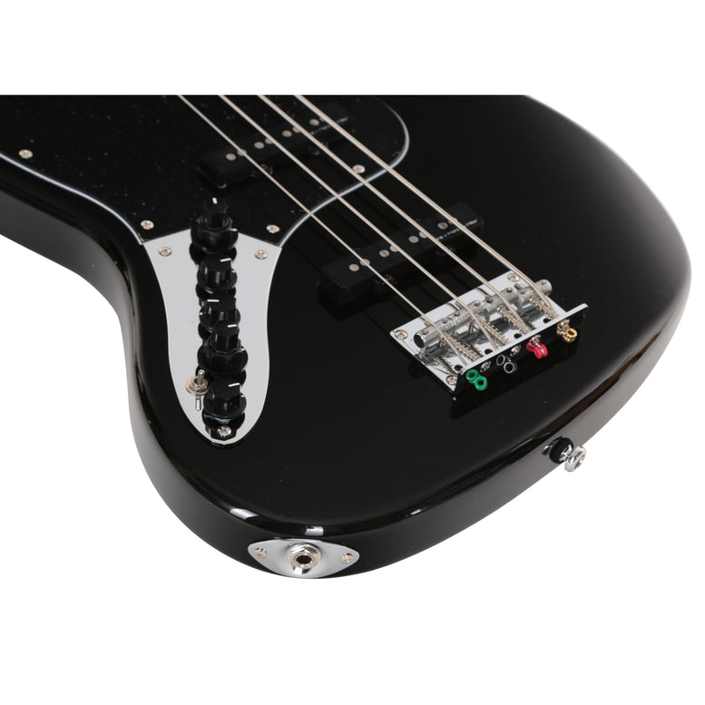 V7 Vintage Alder-4 Lh Bk Mn Black Gauchère