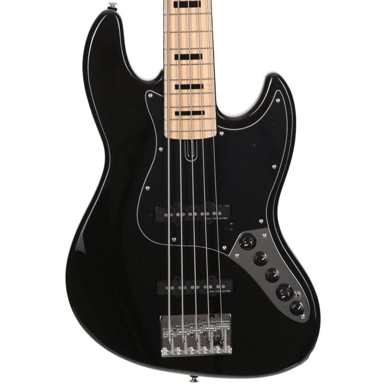 V7 Vintage Alder-5 Bk Mn Black