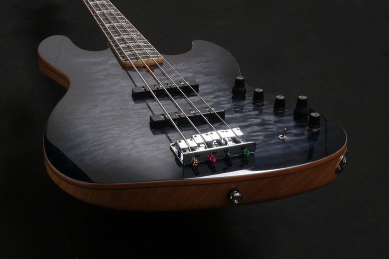 V9 Swamp Ash-4 Tbk Transparent Black