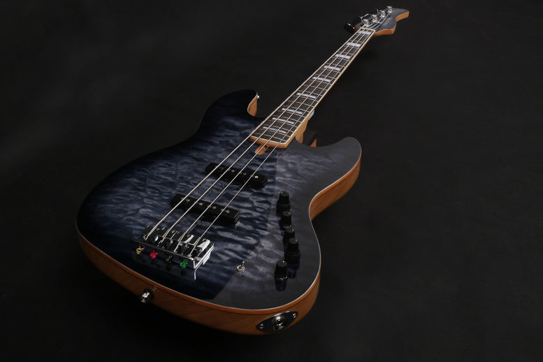 V9 Swamp Ash-4 Tbk Transparent Black