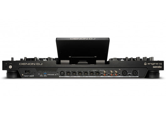 DENON PRIME4 G2 - Système DJ tout-en-un 4 voies autonome, écran tactile 10", Pad MPC, Stems