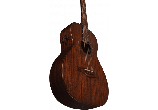 EKO Guitare Parlor electro acajou massif/acajou massif + gigbag