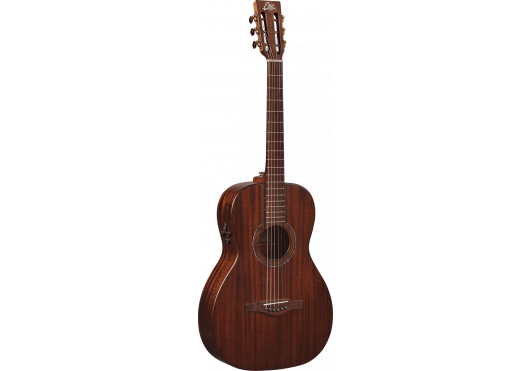 EKO Guitare Parlor electro acajou massif/acajou massif + gigbag