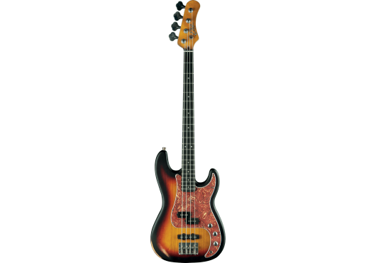 EKO Basse électrique 4 cordes Type PJ Relic Sunburst