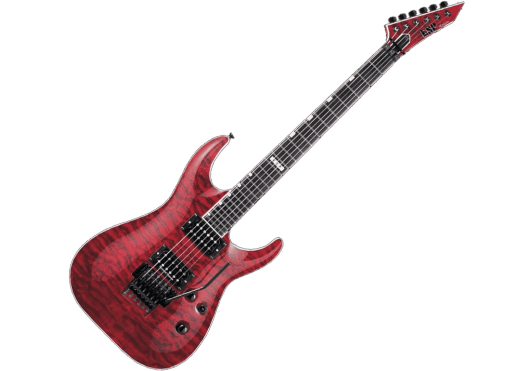 ESP E-II Horizon FR-II see thru black cherry sunburst