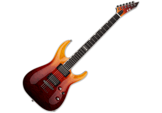 ESP E-II Horizon NT-II Tiger Eye Amber Fade