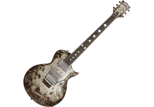 ESP E-II Richard Z RZK-II burnt